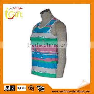 Chinese manufatory high quality new design gym tank tops
