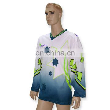 low price custom dye sublimation youth hockey jerseys high quality