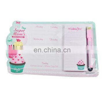 promotions logo artwork custom making erasable notepad