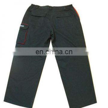 high quality fashionable hospital working pant, unifrom workwear scrub pant Hot selling safety black pants