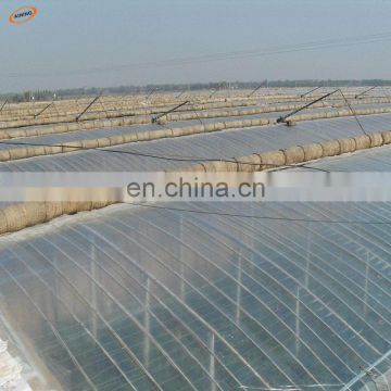 Factory supply agricultural tunnel greenhouse clear plastic film to export