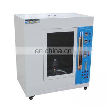 Insulation Material Flame Resistance Tester Horizontal And Vertical Burning Tester