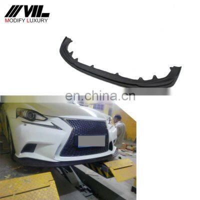 Lip Spoiler For Lexus IS250 IS300 F Sport PU Front Bumper Lip IS250 IS300 F Sport Body Kits