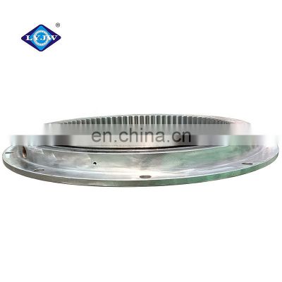 LYJW China bearing manufacturerSing row ball flanged slewing ring bearing