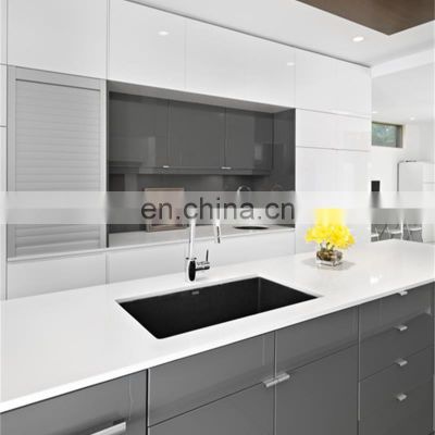 Customized 3D high quality wholesale pvc design modern kitchen cabinet