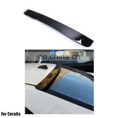 ABS Primer Painted Back Lip Roof Spoiler For Rear spoiler