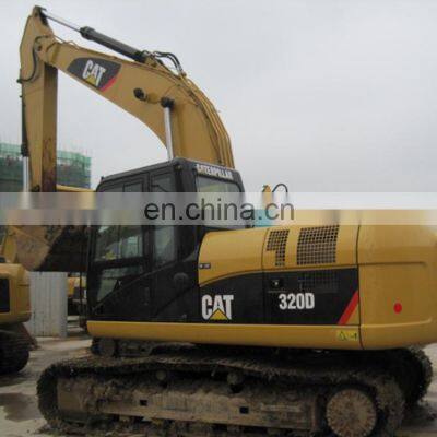 USA made Caterpillar 320D crawler excavator in Shanghai, cheap low price 320D 20ton excavator CAT