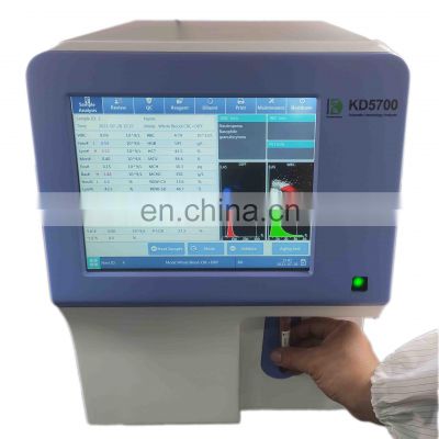 KINDLE 5-Part Auto Hematology Analyzer cbc blood Test Machine with 10.4\