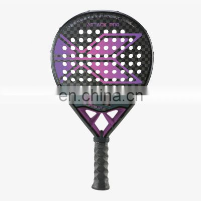 2024 ARRONAX Manufacturer Custom Your Own Design Printed Logo Paddle Rackets 3K/12K/18K Carbon Fiber Padel Tennis Racket