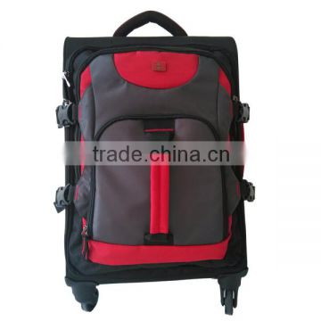 fashion high quality waterproof and durable nylon brand trolley travel bag case