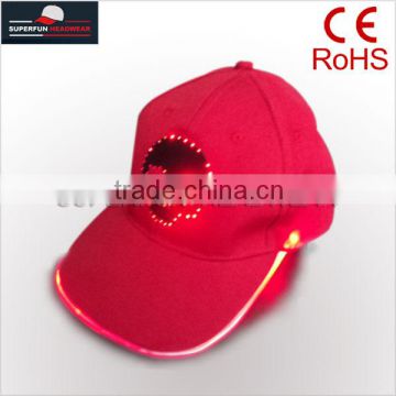 promotional high quality flashing cap