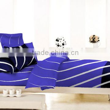 alibaba china 50%polyester 50%cotton printed bed sheet /bedding set