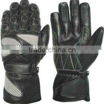 Leather Motorbike Motorcycle Racing Sports Gloves