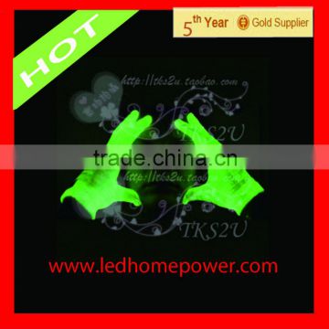 The newest glowing gloves supplier from china