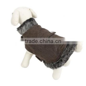 2015 wholesale high quality fur coat sexy dog clothes