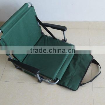 Folding sports floor chair