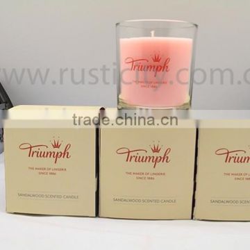 Promotional soy wax candle,high quality glass jars wholesale