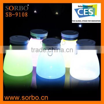 SORBO Wholesale Multi-function Battery Powered LED Flashing Lantern Lights for Camping,Super Bright Outdoor Hanging Bottle Light