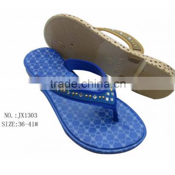 women slipper shoes PVC thong flat flip flops