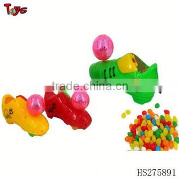 Pull line car with light football shoes candy pull line toy