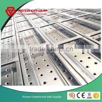 Customized marking galvanized scaffolding materials steel board