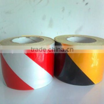 Yellwo and Black/ Red and White Color Reflective Warning Tape