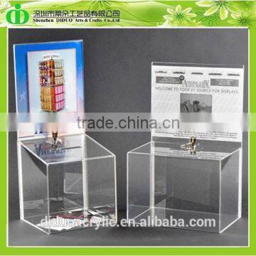 DDD-0162 Trade Assurance Cheap Charity Collection Boxes
