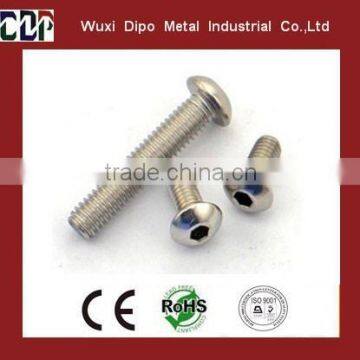 Stainless Steel Pan Head Hex Socket Cap Screw/ Cap Screw/ Pan Head Screw