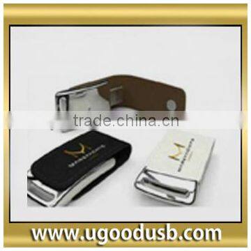 2014 new design leather pouch for usb flash drive for Christmas promation or gifts,usb drive 8gb 16gb wholesale