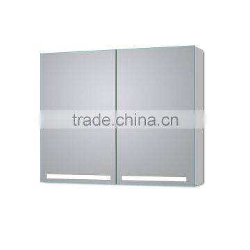 Cheap Modern Wall Bathroom Cabinet with Silver mirror