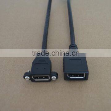 DisplayPort Extension Cable DisplayPort Male / DisplayPort Female 2 m (6.5 ft.) Black