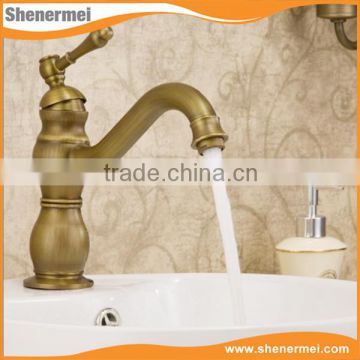 Hot Sale!!! Custom Product Antique basin brass faucet