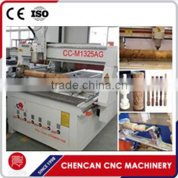 Jinan Multi-function Wood Cylinder CNC Wood/MDF/PVC Carving Machine 1325 CNC Router for Sales