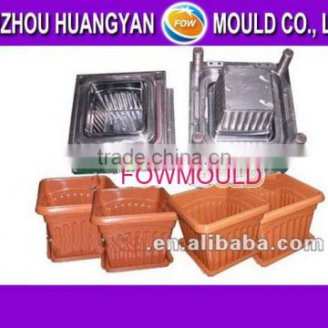 OEM custom square garden pot mould manufacturer