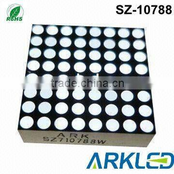 8*8,0.7 inch dot matrix led display with high brightness