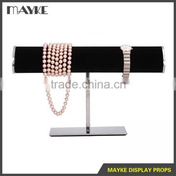 Top quality Glossy Stainless steel decoration display/Decor display rack/gift display showcase