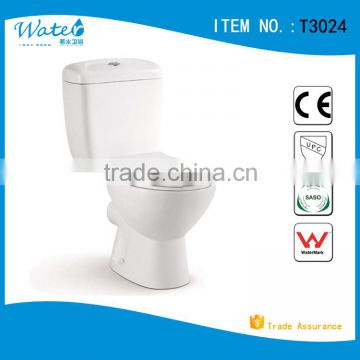 T3024 Chinese bathroom wc two piece toilet