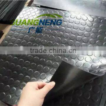 round dots Nontoxic trailer rubber flooring for bus