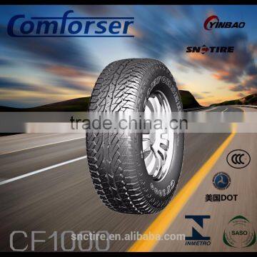 High quality car tyres china factory brand comforser A/T SUV car tire