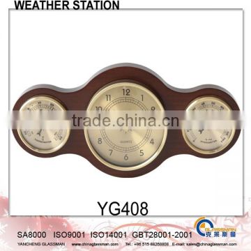 Weather Station With Wood Frame YG408