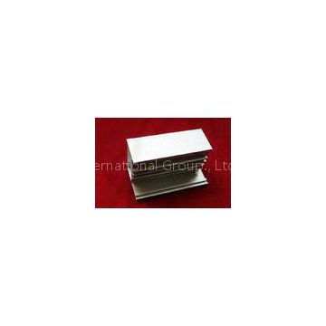 Bronzed Electrophoresis Extruded Aluminum Profile with Wall Thickness 0.6-1.2mm