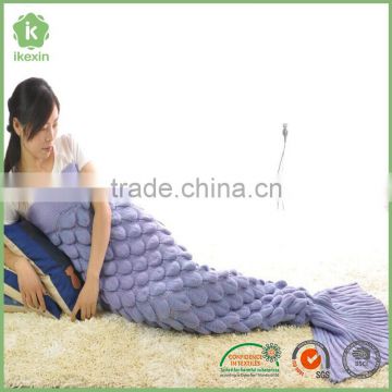 Hot Sales Siren Shape Mermaid Tail Blanket