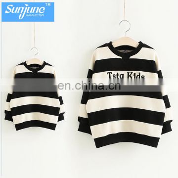 High quality Kids long sleeve fashion crew neck pullover
