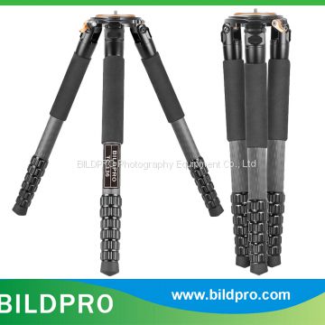 BILDPRO Heavy Duty Video Camera Accessory Carbon Tripod