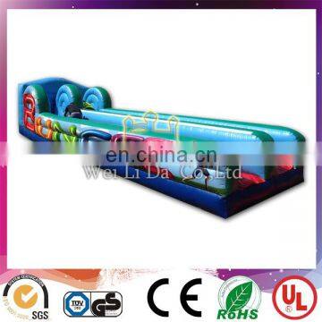 2014 EN14960 manufacturer high quality inflatable bungee run inflatable runway