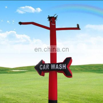inflatable mini Desktop car Wash Air Dancer Man With Letters