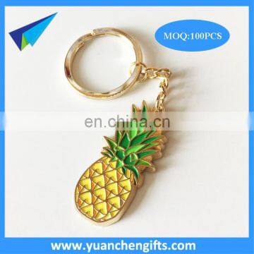 custom promotional logo enamel metal key fobs wholesale