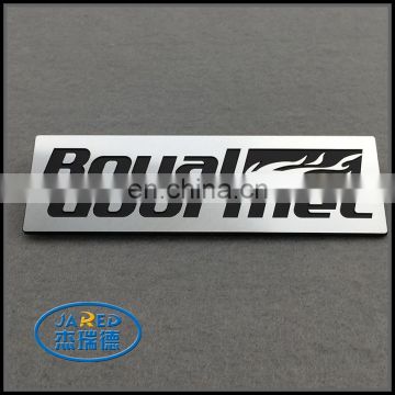 Hot Sale Metal Crafts Custom Logo Brushed and Painting Aluminum Label with Factory Price