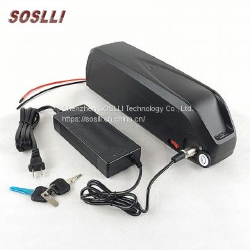 SOSLLI 36V 10Ah rechargeable lithium ion battery for electric bicycle