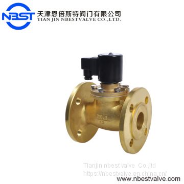 DN50 2-Way Normally Open Flange Gas Solenoid Valve With Energized